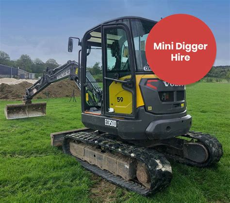 Mini Digger Hire in Sussex and Surrey 